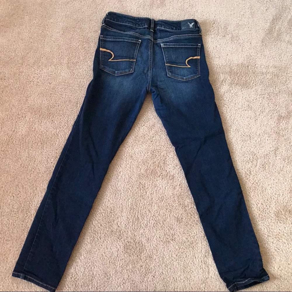 American Eagle flare jeans low rise